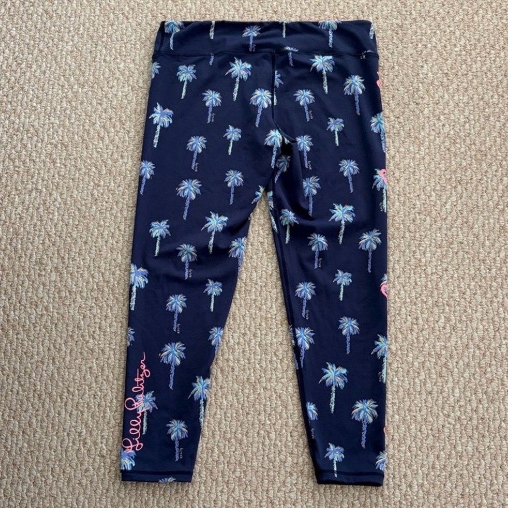 Lilly Pulitzer Luxletic Weekender Sunset Safari Palms Legging - Picture 9 of 15